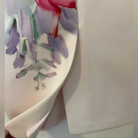 Ted Baker Floral Midi Dress Size 2 - Picture 6 of 6